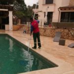mantenimiento de piscinas en Mallorca swimming pool maintenance, Schwimmbadpflege auf Mallorca